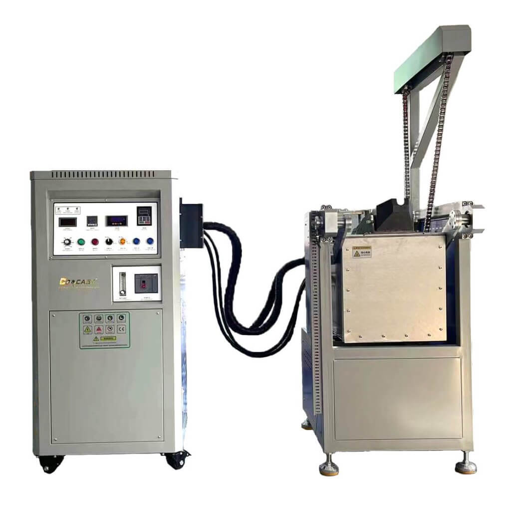 chain tilting melting furnace