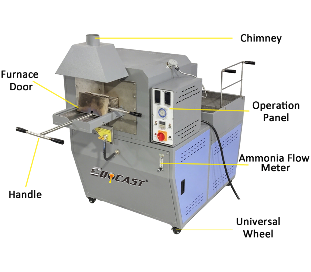 Annealing Furnace for gold silver