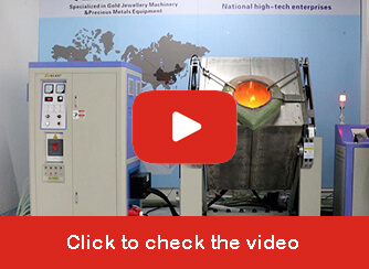 Hydraulic Titling Small Induction Furnace video