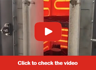 Rotary Burnout Oven video