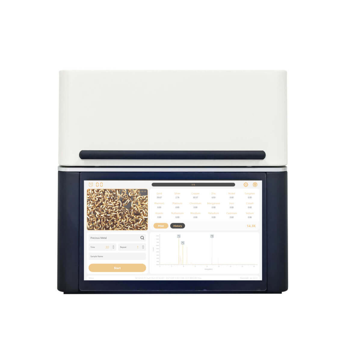 XRF gold analyzer
