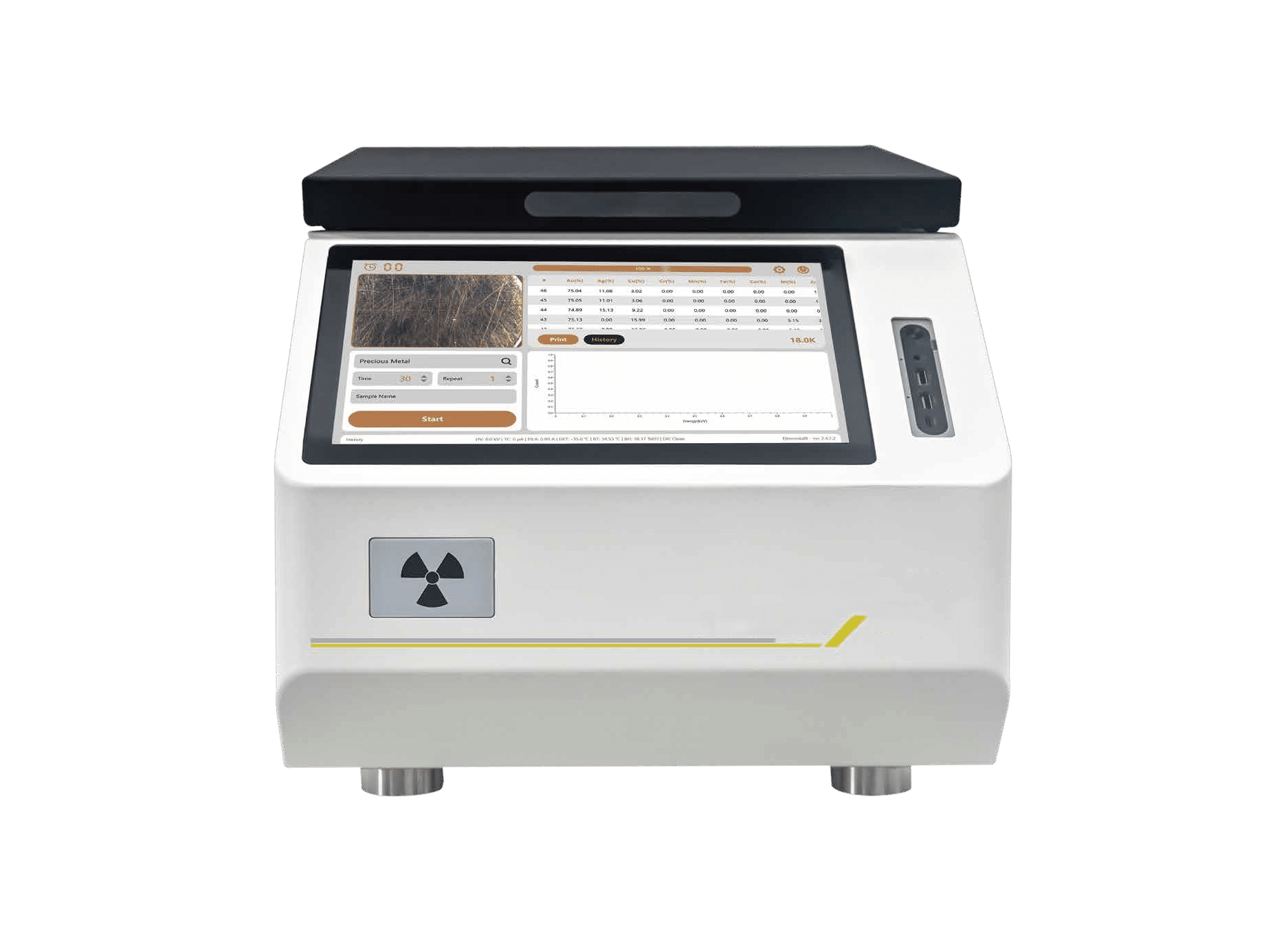 XRF gold analyzer