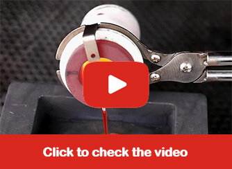 mini melting furnace video