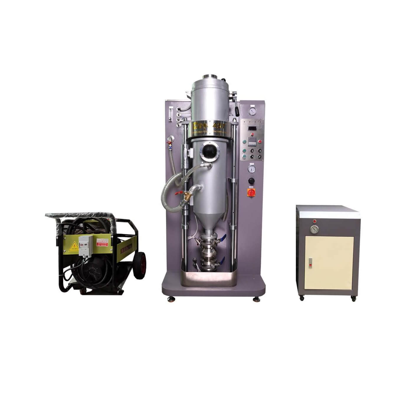 Vacuum powder making machine