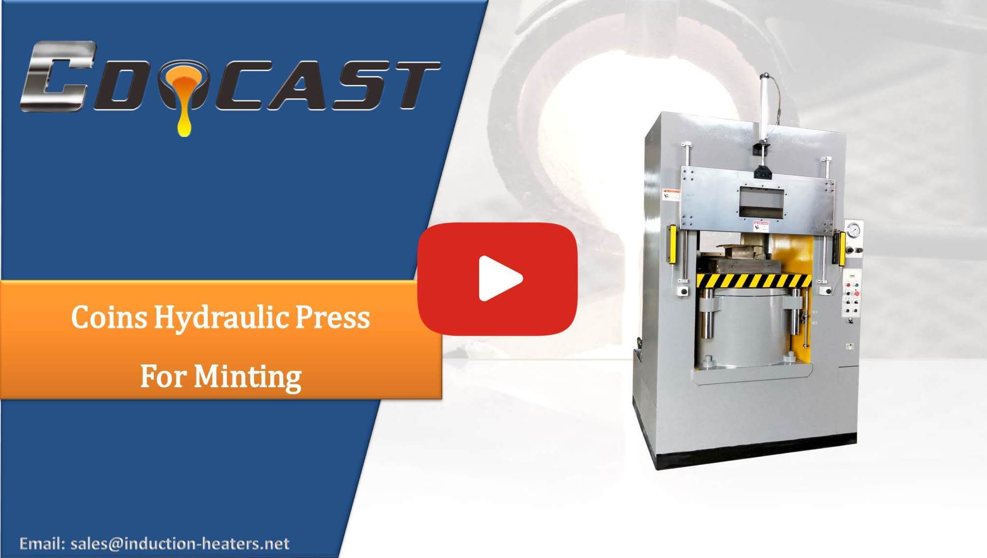 Coins Hydraulic Press For Minting
