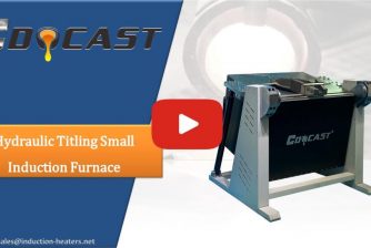 Hydraulic Tilting Metal Melting Furnace