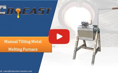 Manual Tilting Metal Melting furnace