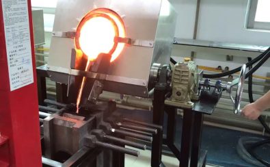 manual Motor Tilting Metal Melting Furnace