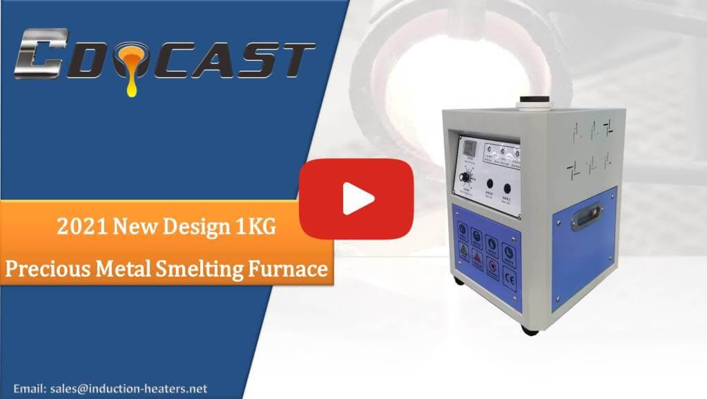 2021 New design 1KG precious metal smelting furnace