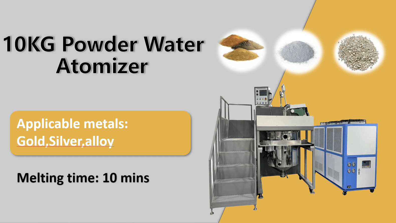 10kg Powder Water Atomizer