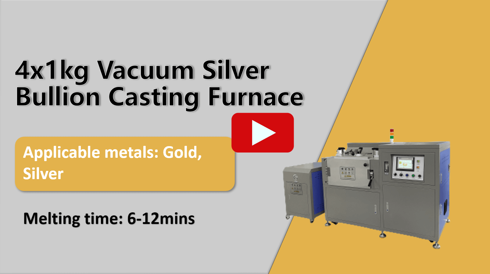 4x1kg Vacuum Silver Bullion Casting Furnace for sale (1)