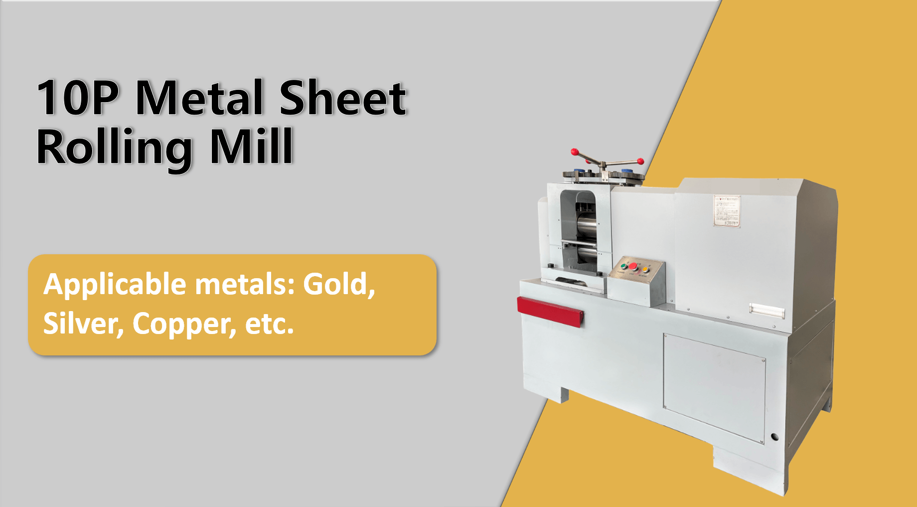 10P Metal Sheet Rolling Mill