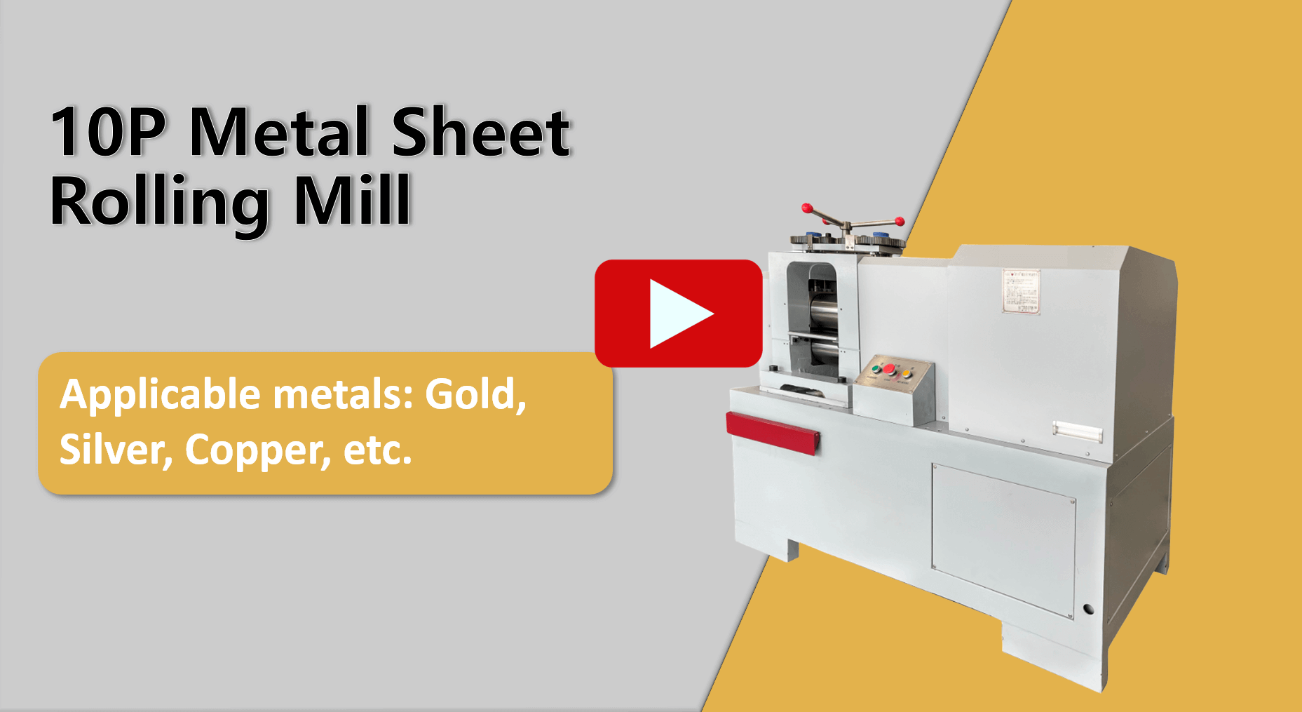 10P Metal Sheet Rolling Mill