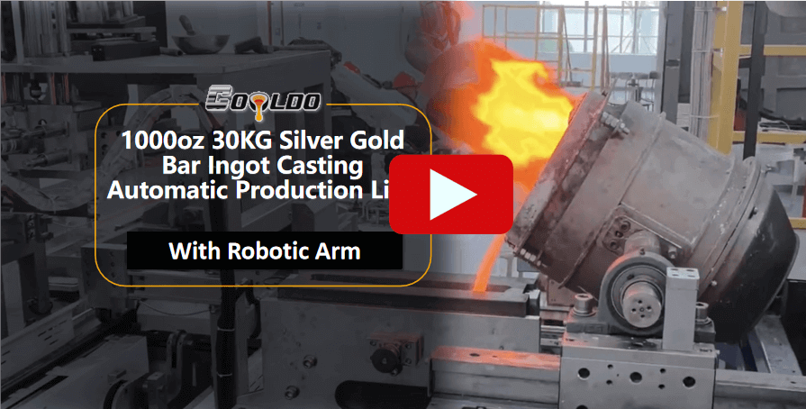 Silver Bar Ingot Casting Line