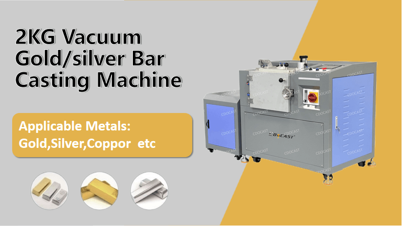 2kg Vacuum Bar Casting Machine