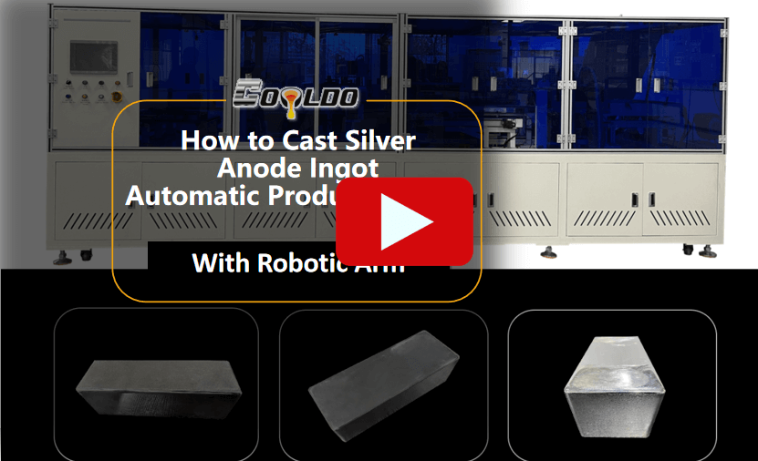 How to Cast Silver Anode Ingot