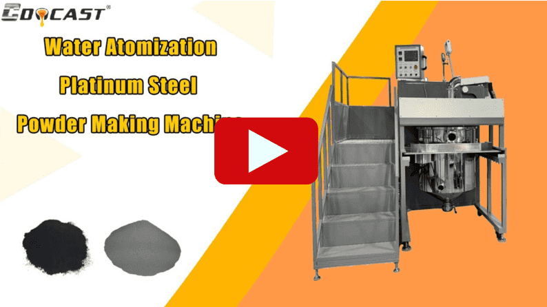 Water Auomization Platinum Steel Powder Making Machine
