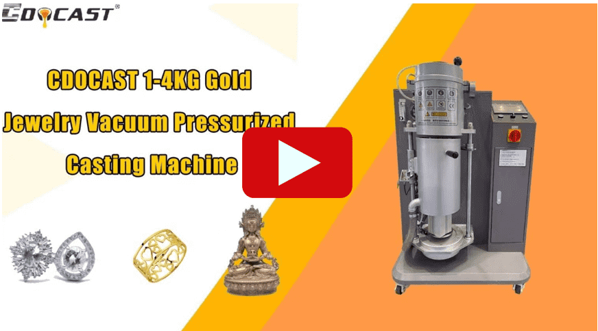 1-4KG Gold Jewelry Vacuum Casting Machine