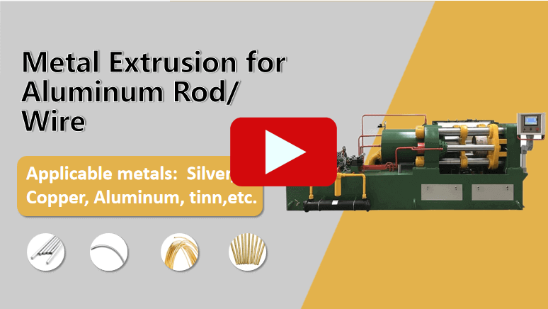 Metal Extrusion for Aluminum Rod, Wire