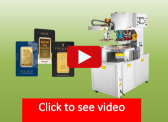 Gold Bar & Coin Blister Packaging Machine
