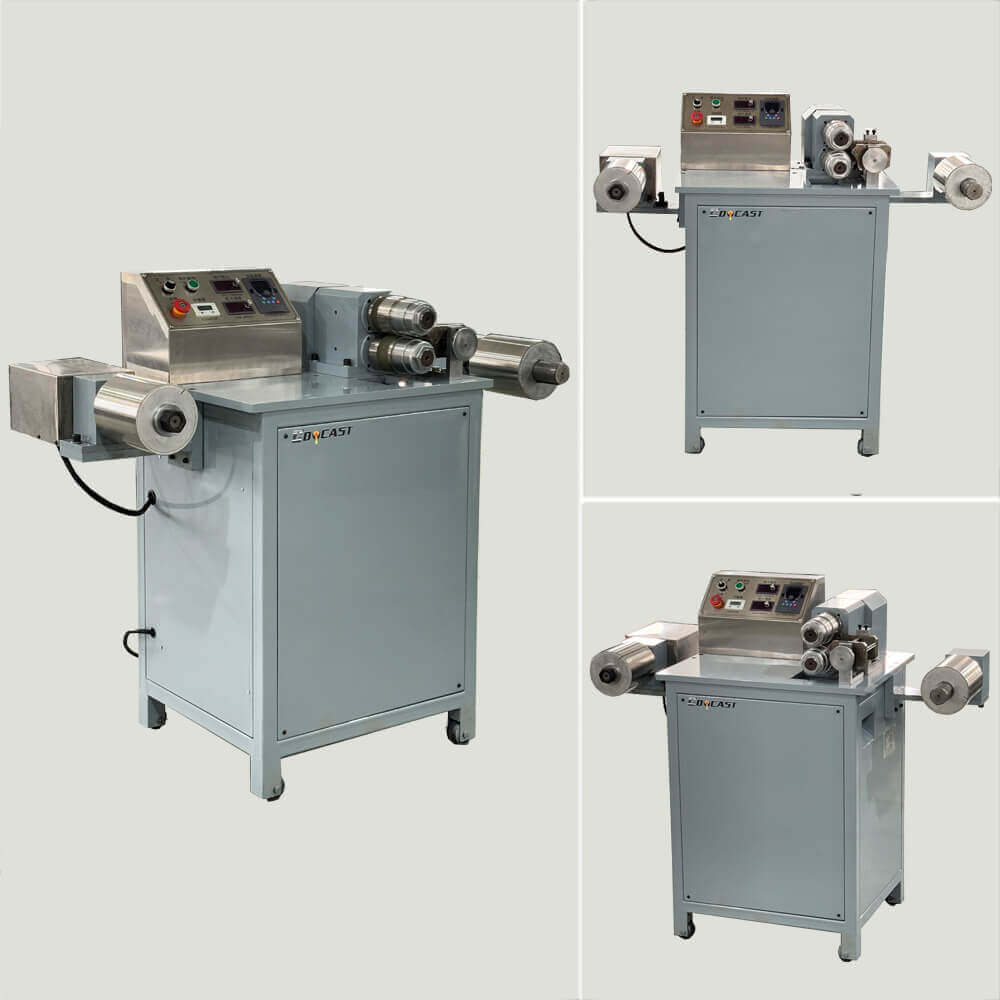 Metal Slitting Machine Three views