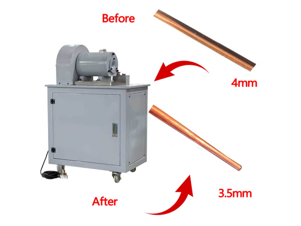 Tube necking machine