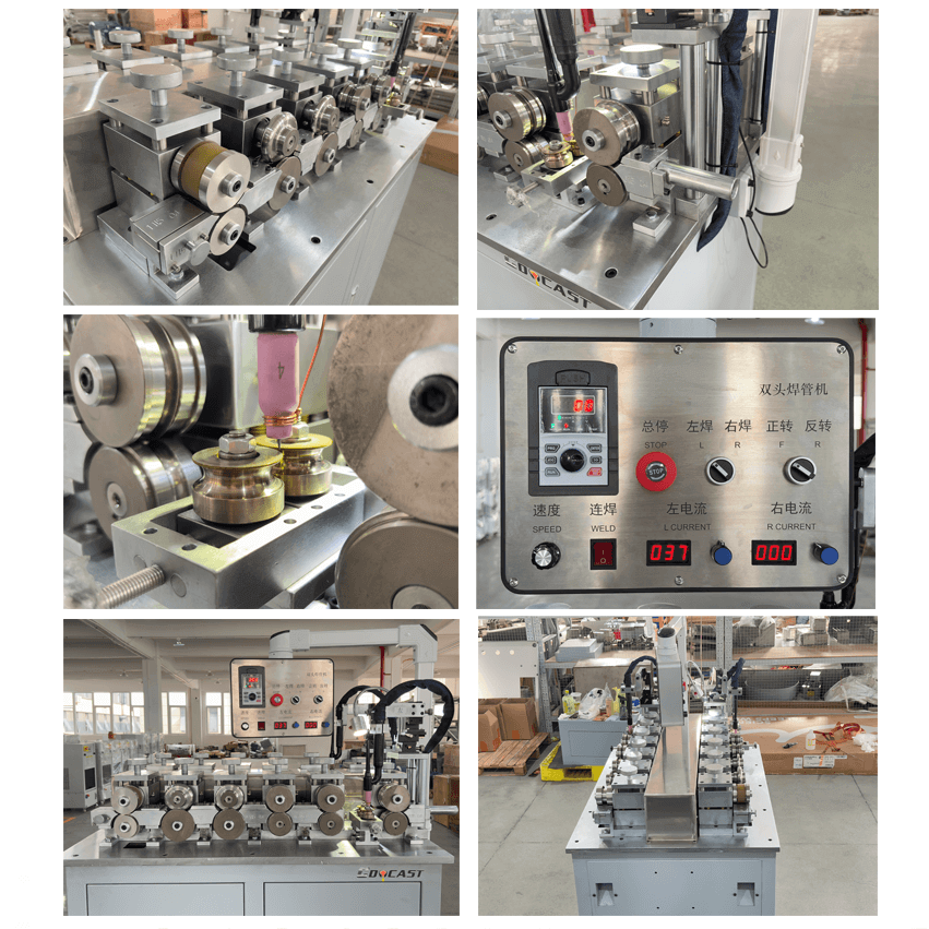 Tube welding machine