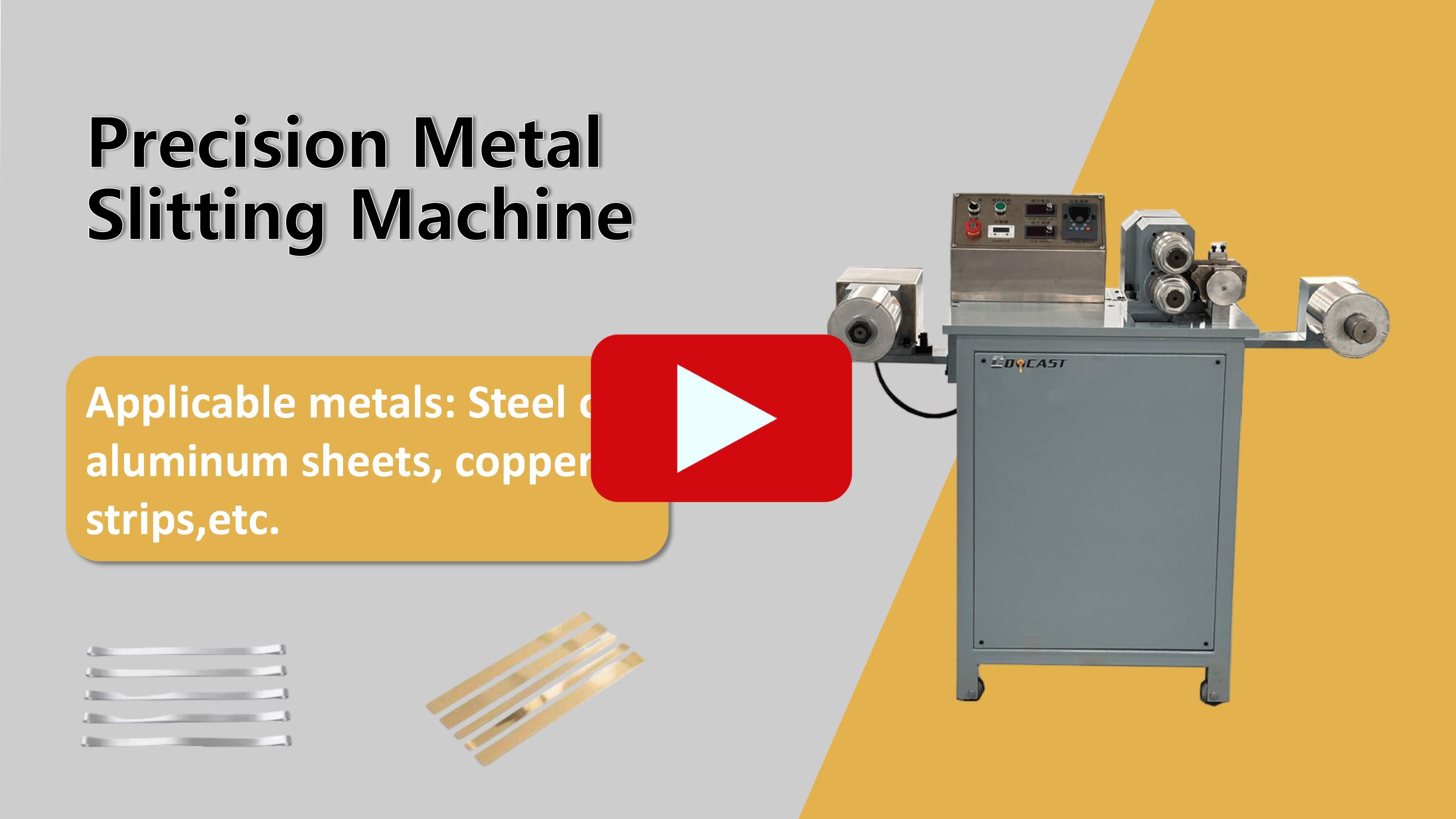 Looking for a high-performance Metal Slitting Machine to cut precise strips with smooth edges? 🏭⚡ Our advanced slitting machine delivers high-speed, accurate cuts for various metals, ensuring efficiency and consistency in your production line.  ✅ Features: ✔️ High Precision Cutting – Perfect strip dimensions every time! ✔️ Durable Blades – Long-lasting sharpness for continuous operation. ✔️ Adjustable Widths – Customizable to your required strip sizes. ✔️ User-Friendly Controls – Easy operation for maximum productivity.  💡 Ideal for: Steel coils, aluminum sheets, copper strips, and more!  🔔 Subscribe for more industrial machine insights! 🛠️💥 👇Click the link below now to get exclusive quotes and technical solutions! WA: +86-13587856167  Email: sales1@cdocast.com  Website: www.cdocast.com  📌 Tags: #MetalSlitting #StripCutting #MetalProcessing #IndustrialMachines #PrecisionCutting #Manufacturing #SteelCoils #MetalWorks #FactoryAutomation #CNCMachine
