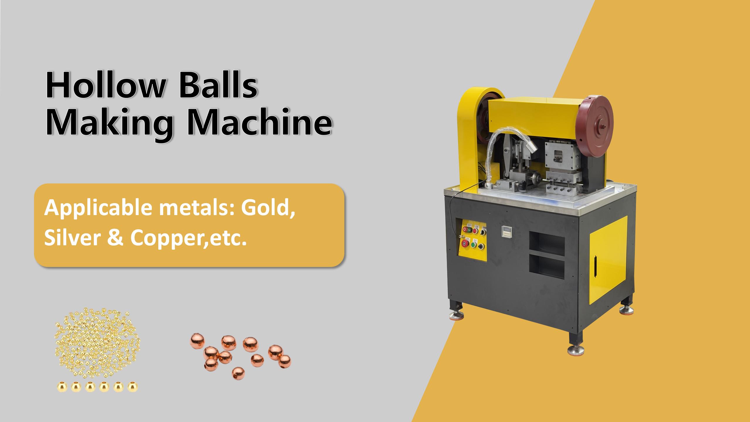 Hollow Balls Making Machine