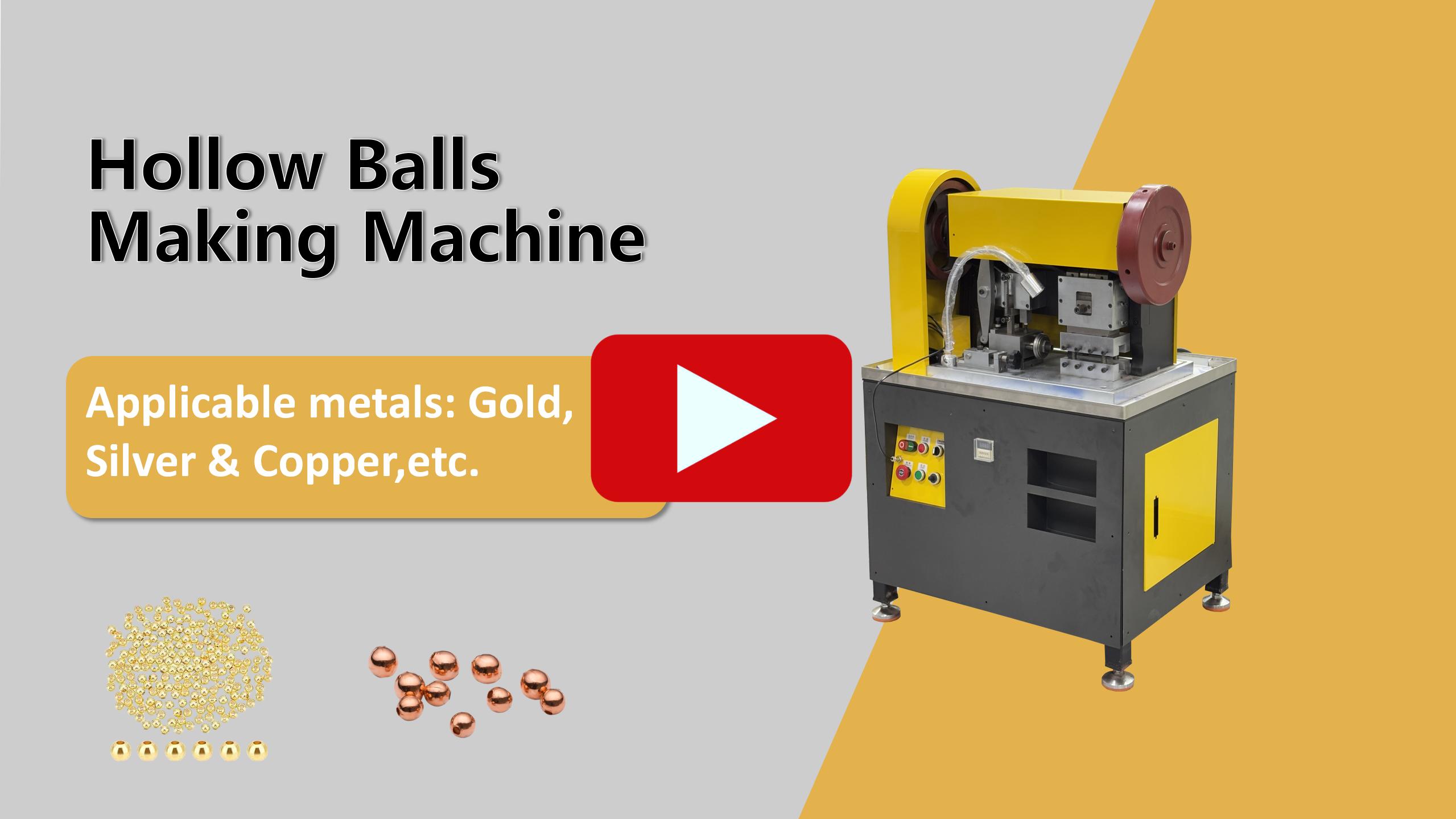 Hollow Balls Making Machine