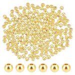 gold hollow bead