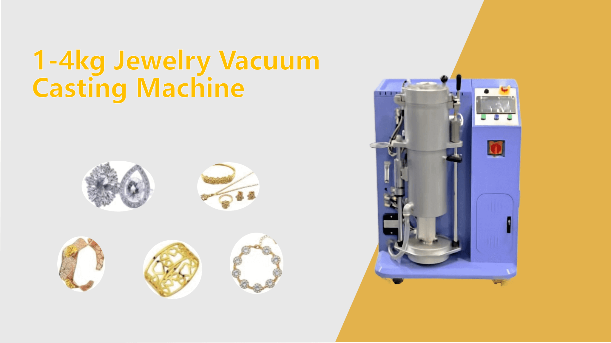 1-4kg Jewelry Vacuum Casting Machine