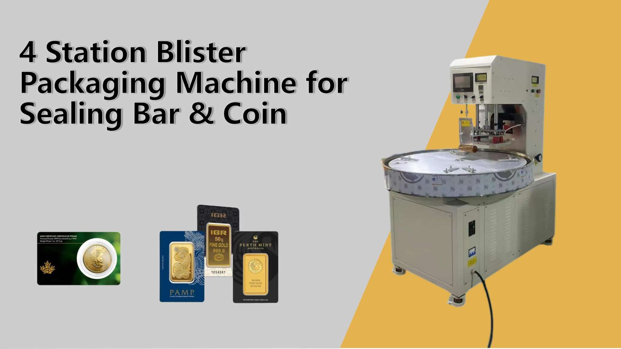 4 Station Blister Packaging Machine