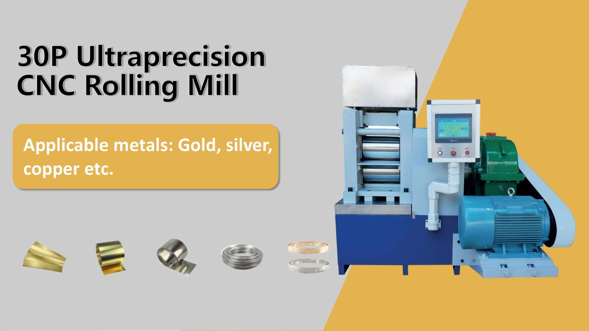 30P Ultraprecision CNC Rolling Mill