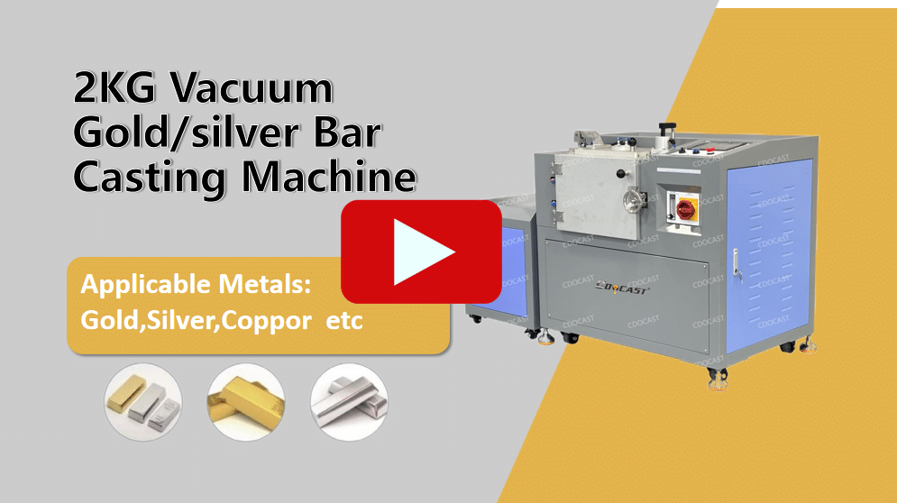 2kg gold bar casting machine2