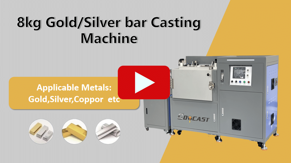 8kg gold bar casting machine2