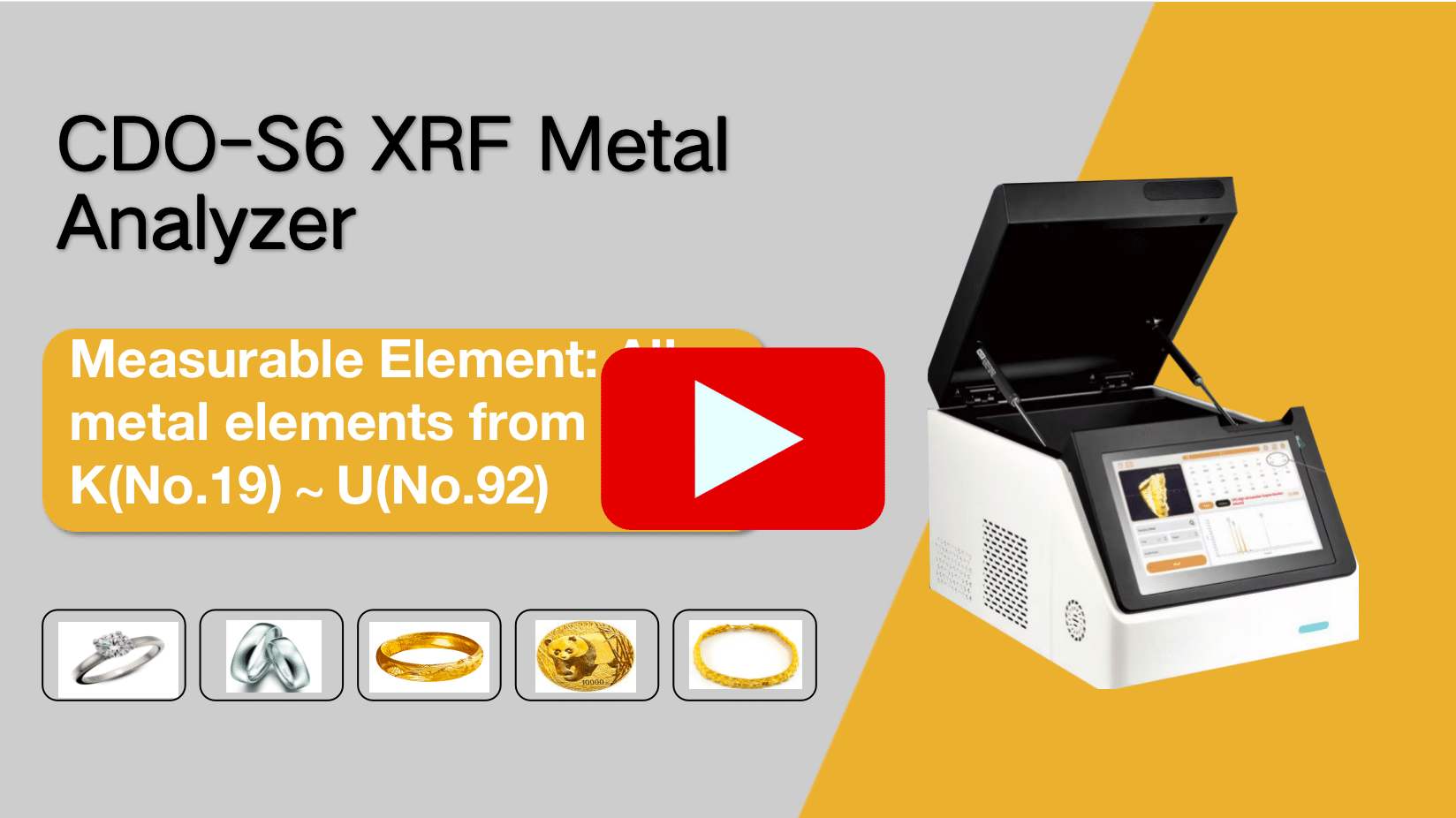 S6 XRF Metal Analyzer