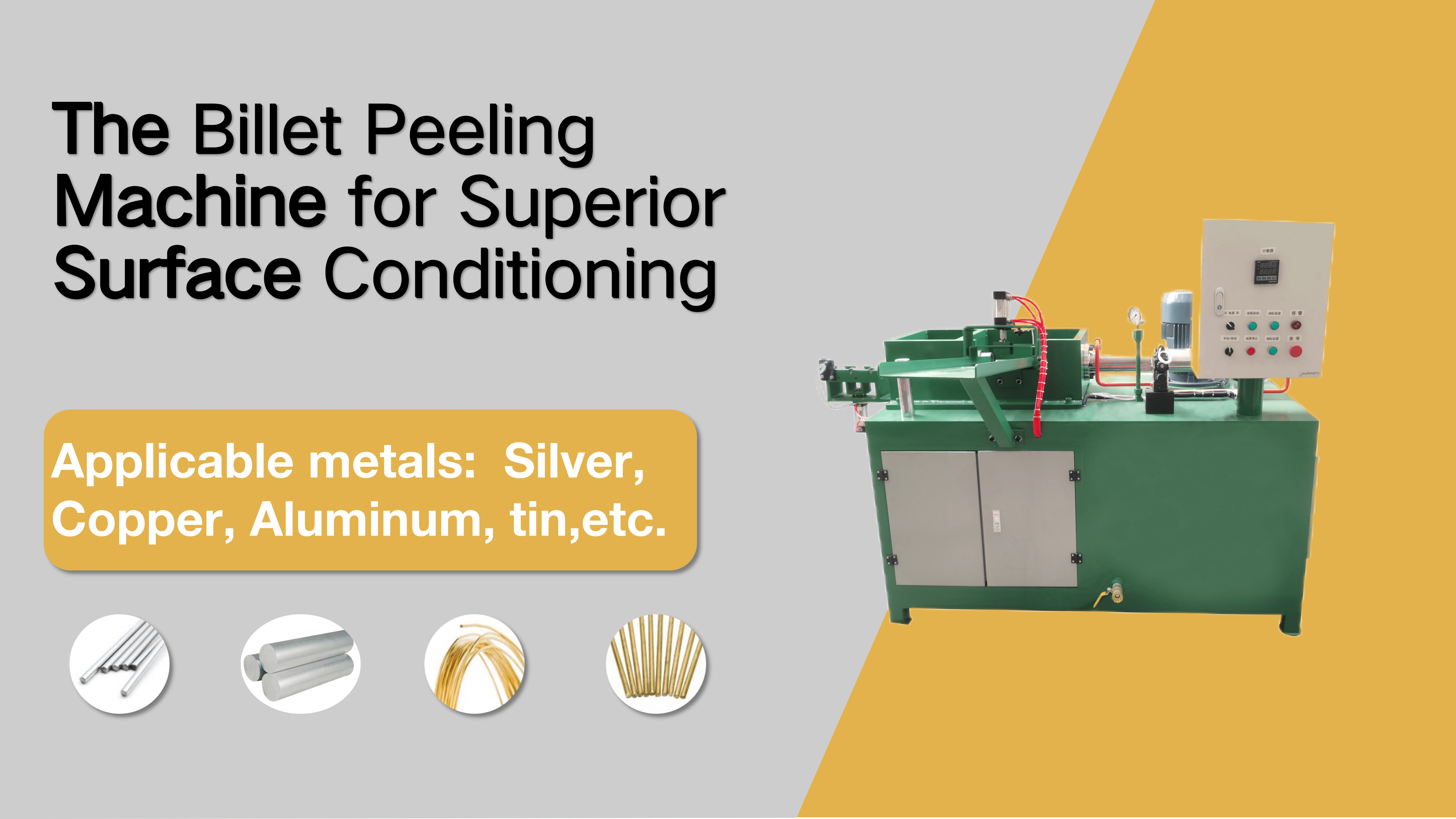 Billet Peeling Machine