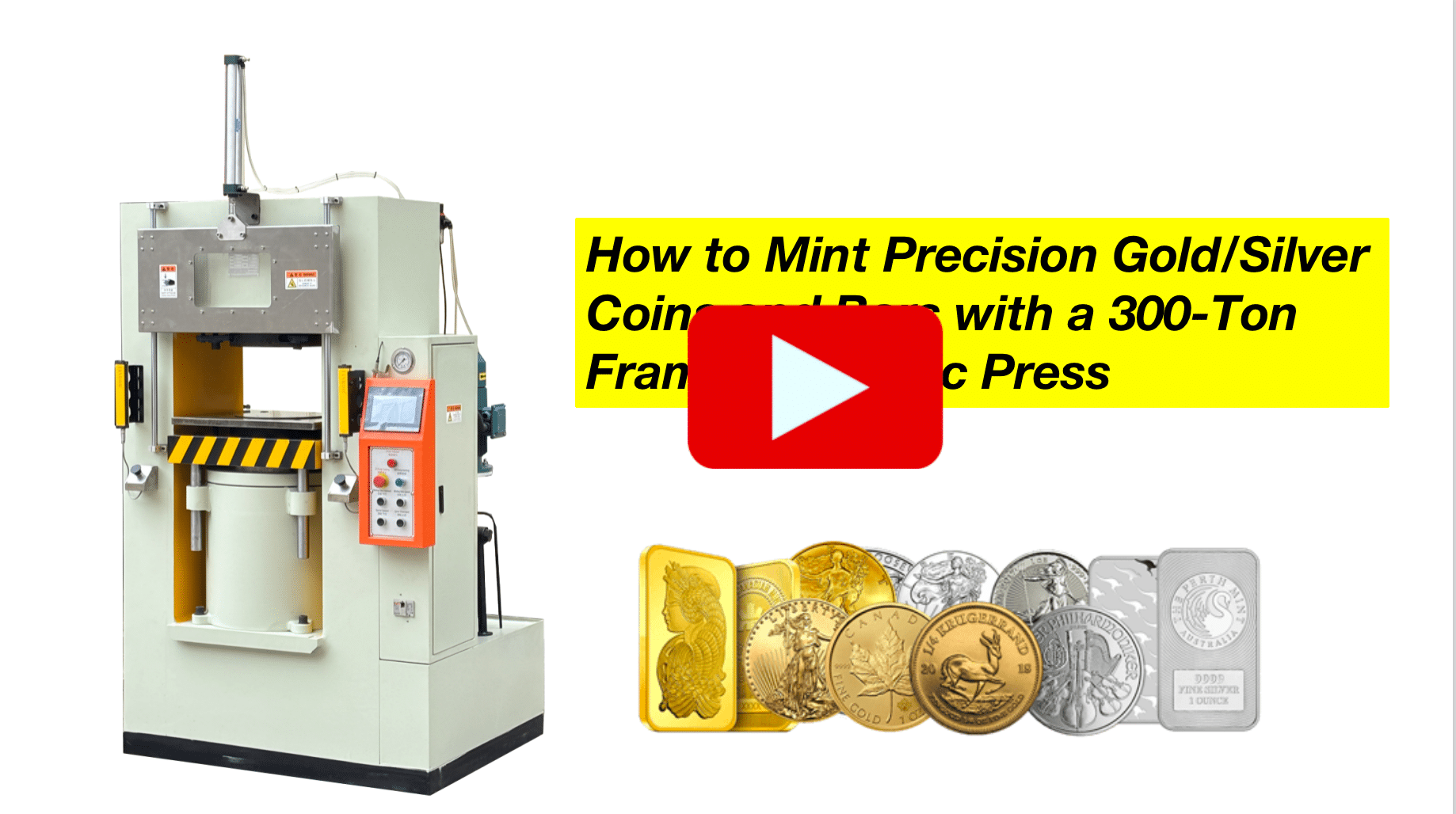 300 Ton Frame Type Hydraulic Press