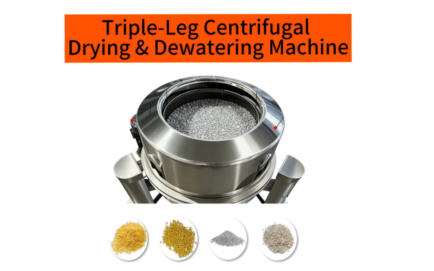 Centrifugal Drying and Dewatering Machine
