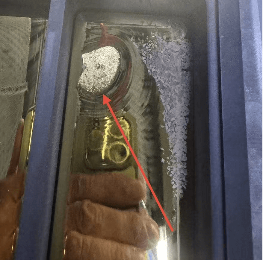 Visible Granules or Lumps on the Surface