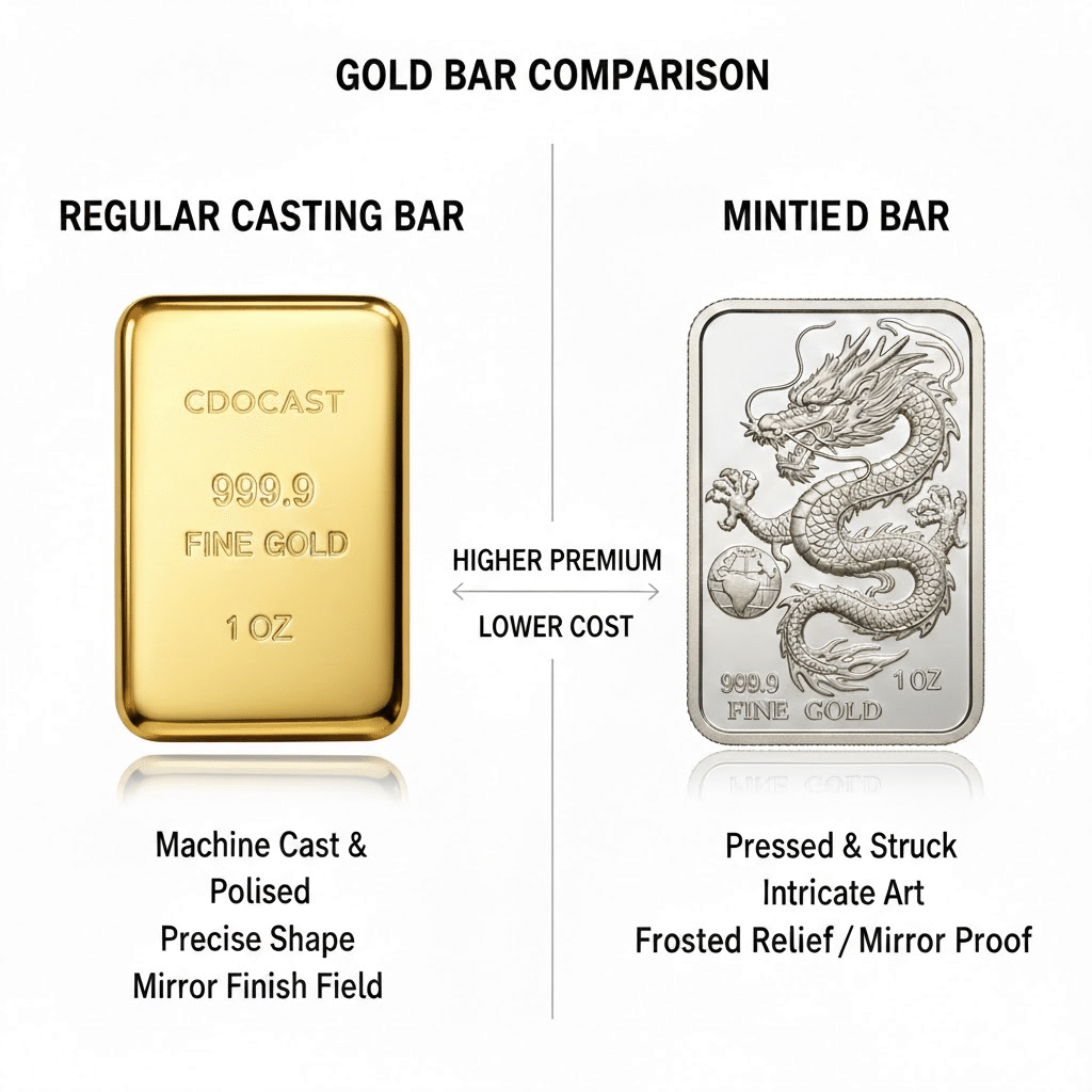 How to produce casting bar& minting Bar casting bar & minting Bar