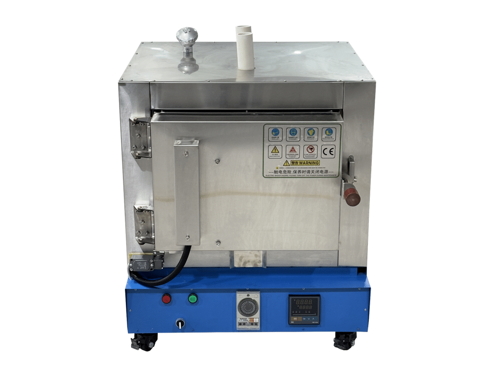 Wax burnout furnace